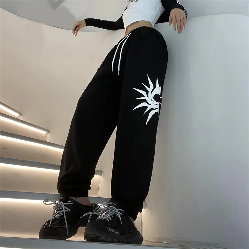 Trendy Casual Pants Women Hip-hop Jogger Jazz Dance printed Trousers Loose Teen Streetwear Sweatpants
Trendy Casual Pants Women Hip-hop Jogger Jazz Dance printed Trousers Loose Teen Streetwear Sweatpants