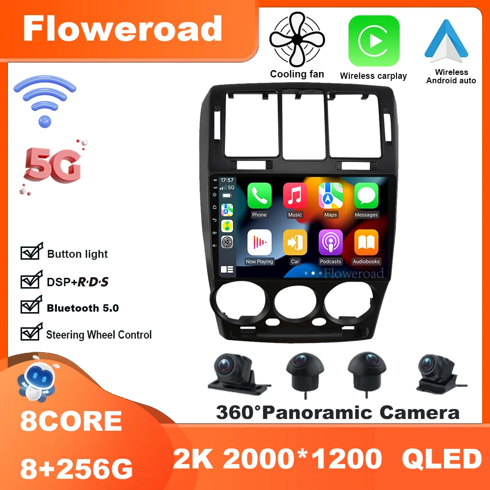 9 Inch Android 12 For HYUNDAI GETZ 2002-2011Radio Multimedia Video Player Navigation stereo GPS Carplay Auto BT5.0 5GWiFi
9 Inch Android 12 For HYUNDAI GETZ 2002-2011Radio Multimedia Video Player Navigation stereo GPS Carplay Auto BT5.0 5GWiFi