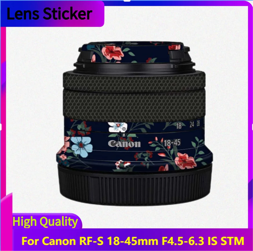 For Canon RF-S 18-45mm F4.5-6.3 IS STM Lens Sticker Protective Skin Decal Film Anti-Scratch Protector Coat 18-45 F4.5-6.3
For Canon RF-S 18-45mm F4.5-6.3 IS STM Lens Sticker Protective Skin Decal Film Anti-Scratch Protector Coat 18-45 F4.5-6.3