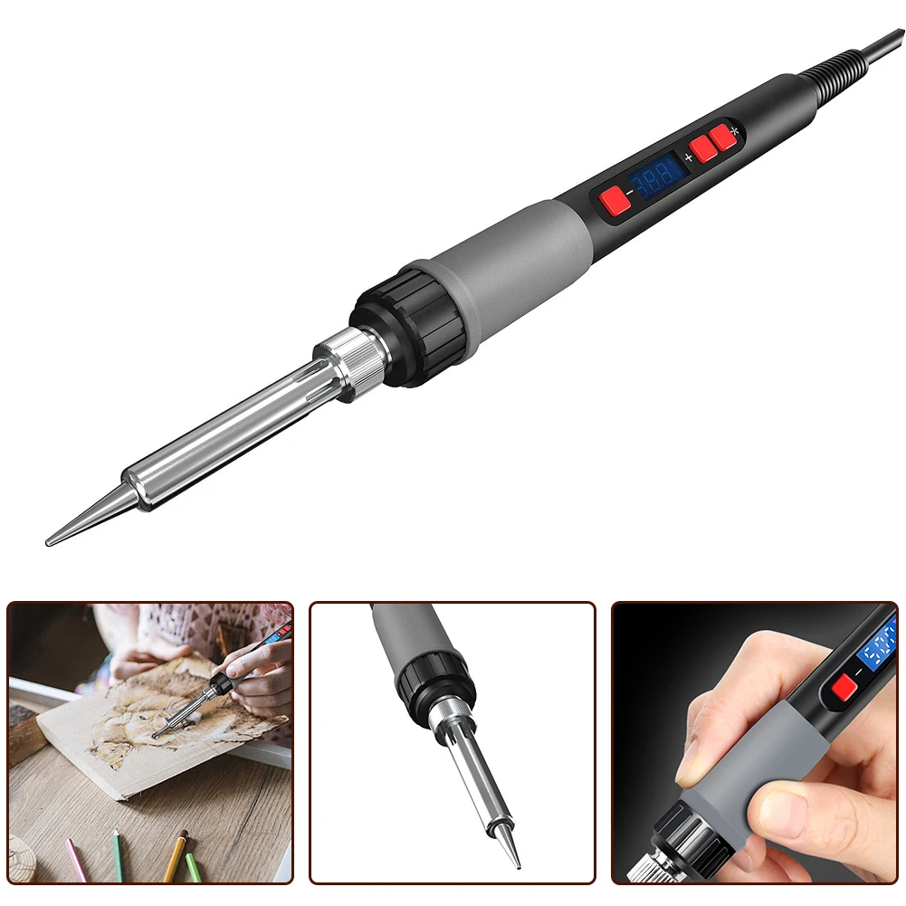 For Wide Application Electric Pen Electric Soldering Welding Solder Wire Adjustable Temperature LED Digital Display
For Wide Application Electric Pen Electric Soldering Welding Solder Wire Adjustable Temperature LED Digital Display