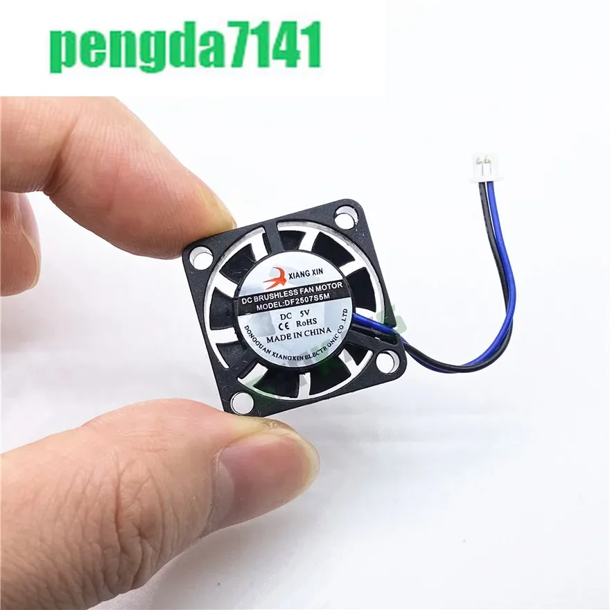 NEW DC 3v 5V 2507 25x25x7MM 25MM Cooling Fan 11000RPM 2.5cm Mini Cooling Fan With 2pin
NEW DC 3v 5V 2507 25x25x7MM 25MM Cooling Fan 11000RPM 2.5cm Mini Cooling Fan With 2pin
