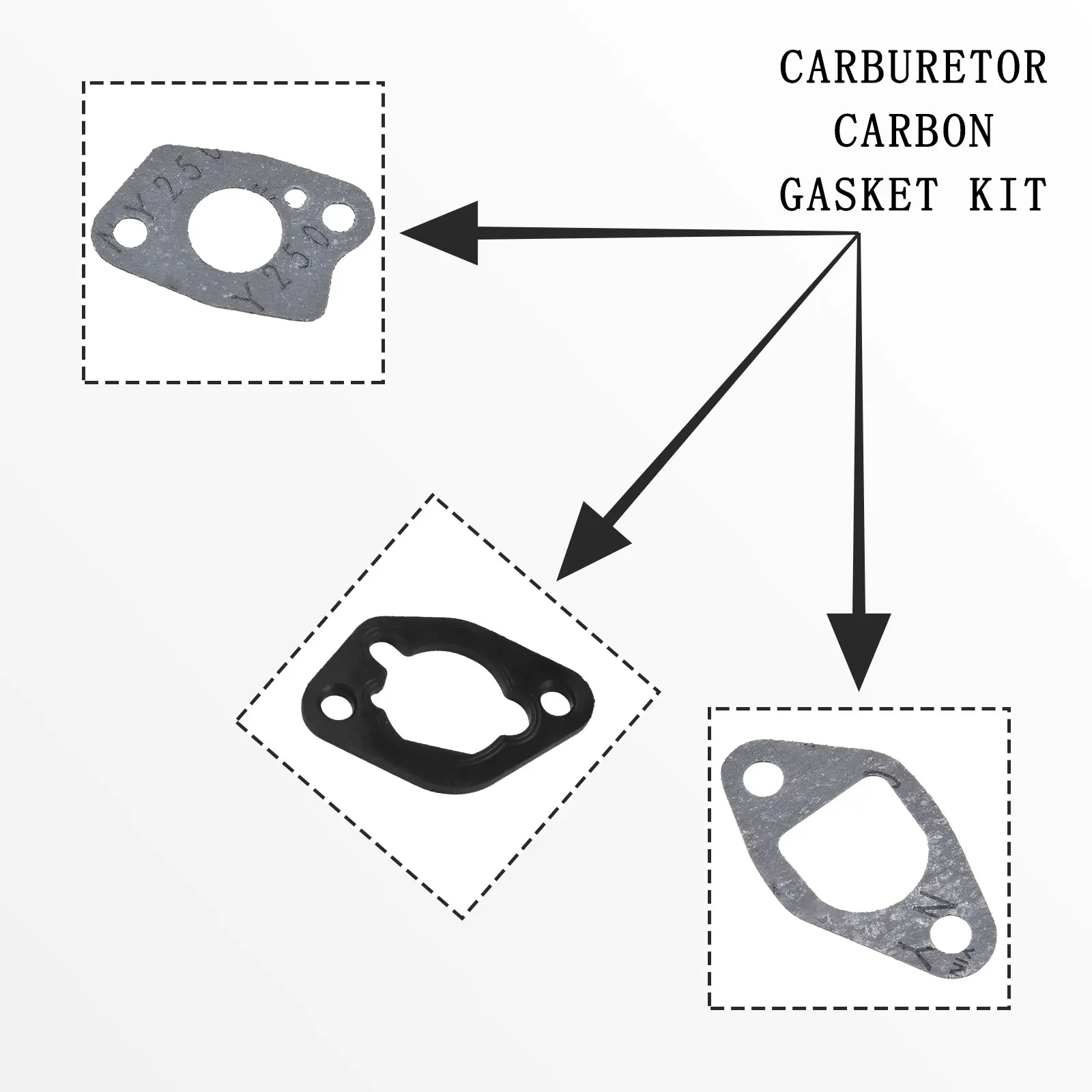 Carburettor Carb Gasket Kit Replacement A Set Of 3 For GX120 GX140 Engines For GX160 GX200 Parts Hot Sales
Carburettor Carb Gasket Kit Replacement A Set Of 3 For GX120 GX140 Engines For GX160 GX200 Parts Hot Sales