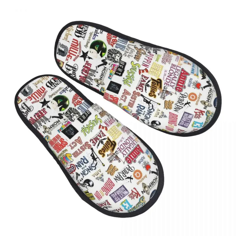Winter Broadways Musical Theatre Logos Men and women BedroomAnti-Skid Slippers Comfortable and warm Furry Slippers Gift
Winter Broadways Musical Theatre Logos Men and women BedroomAnti-Skid Slippers Comfortable and warm Furry Slippers Gift