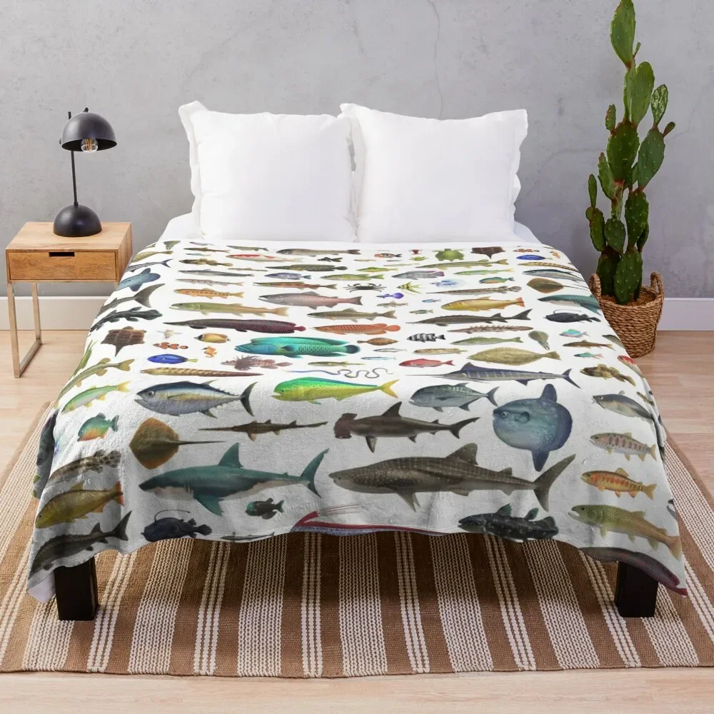 ALL FISH N STUFF Critterpedia Throw Blanket Decorative Blankets fluffy blanket Large Blanket Baby
ALL FISH N STUFF Critterpedia Throw Blanket Decorative Blankets fluffy blanket Large Blanket Baby