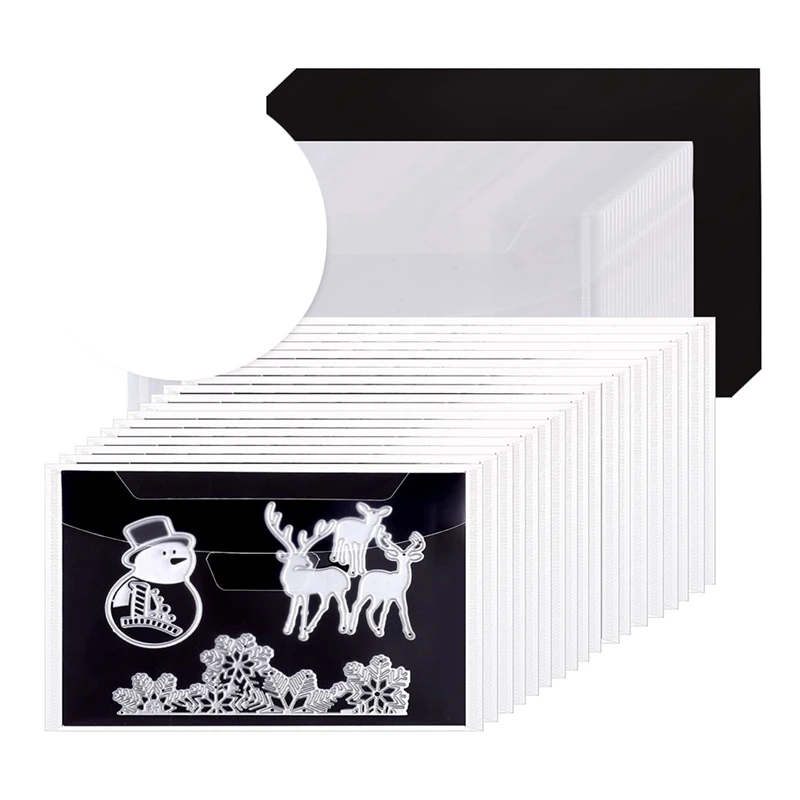 20 PCS Magnetic Bags And Paper, Stamp And Die Storage Master, PVC+Rubber Perfect For DIY Craft Enthusiasts
20 PCS Magnetic Bags And Paper, Stamp And Die Storage Master, PVC+Rubber Perfect For DIY Craft Enthusiasts