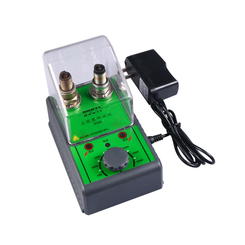Automotive Spark Plug Jump Tester DY28 Double Hole Flame Nozzle High Voltage Package Ignition System Tester Test Bench
Automotive Spark Plug Jump Tester DY28 Double Hole Flame Nozzle High Voltage Package Ignition System Tester Test Bench