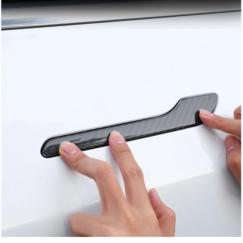 tantan Dry Carbon Fiber Door Handle Cover Sticker For Coupe Model 3 Model Y Electrical Car Accessories Wholesale 3M Part
tantan Dry Carbon Fiber Door Handle Cover Sticker For Coupe Model 3 Model Y Electrical Car Accessories Wholesale 3M Part