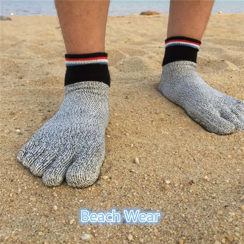 1 Pair High Quality Comfortable 5 Toe Cut Resistant Socks Non Slip Yoga Stockings Hiking Running Climbing Arefoot Socks
1 Pair High Quality Comfortable 5 Toe Cut Resistant Socks Non Slip Yoga Stockings Hiking Running Climbing Arefoot Socks