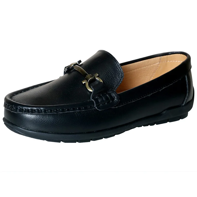 Spring summer casual leather black children's leather toe layer cowhide primary school performance shoes kids shoes baby shoes
Spring summer casual leather black children's leather toe layer cowhide primary school performance shoes kids shoes baby shoes