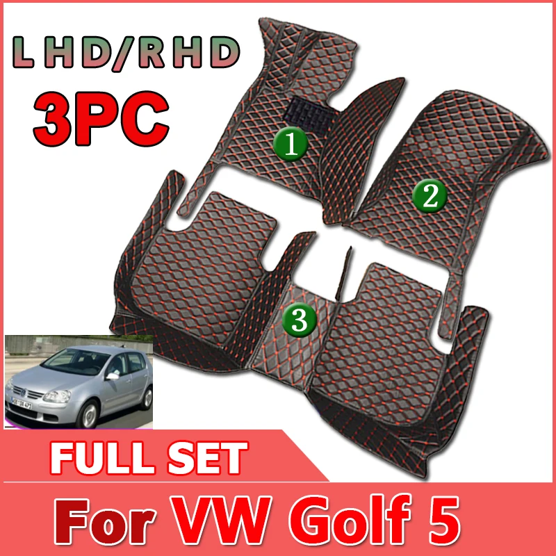 Car Floor Mats For Volkswagen VW Golf 5 MK5 A5 2003~2007 Leather Mat Auto Interior Parts Luxury Rug Carpet Pad Car Accessories
Car Floor Mats For Volkswagen VW Golf 5 MK5 A5 2003~2007 Leather Mat Auto Interior Parts Luxury Rug Carpet Pad Car Accessories