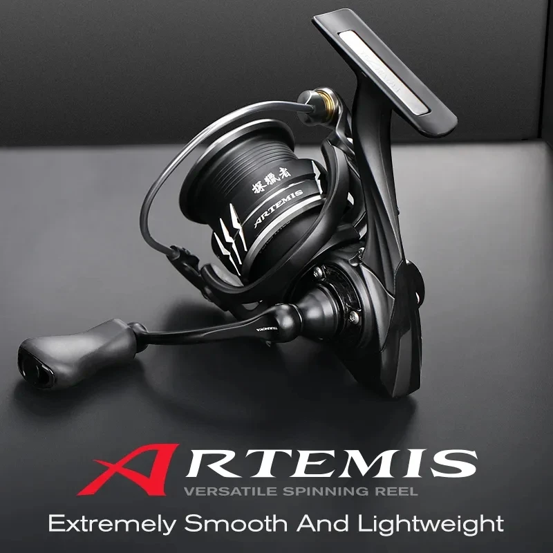 TSURINOYA Long Casting Spinning Fishing Reel ARTEMIS 800 1500S 2500SH 3000SH 5.2:1 6.2:1 High Speed Coil For Pike Bass Saltwater
TSURINOYA Long Casting Spinning Fishing Reel ARTEMIS 800 1500S 2500SH 3000SH 5.2:1 6.2:1 High Speed Coil For Pike Bass Saltwater