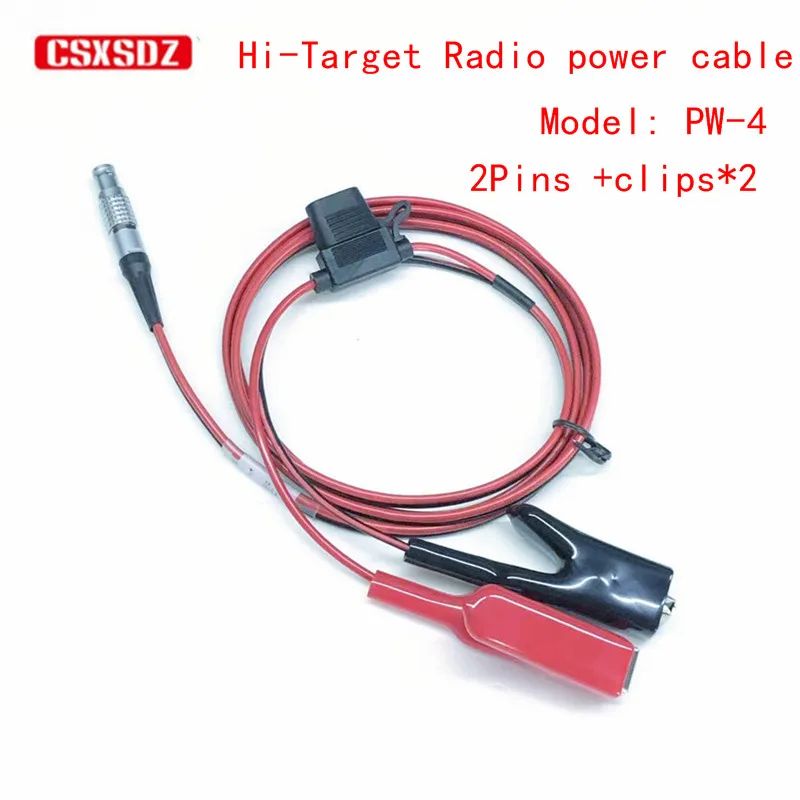 Кабель питания для внешнего радио Hi-Target GPS GNSS RTK, PW-4, 2 контакта, 10 шт.
Кабель питания для внешнего радио Hi-Target GPS GNSS RTK, PW-4, 2 контакта, 10 шт.