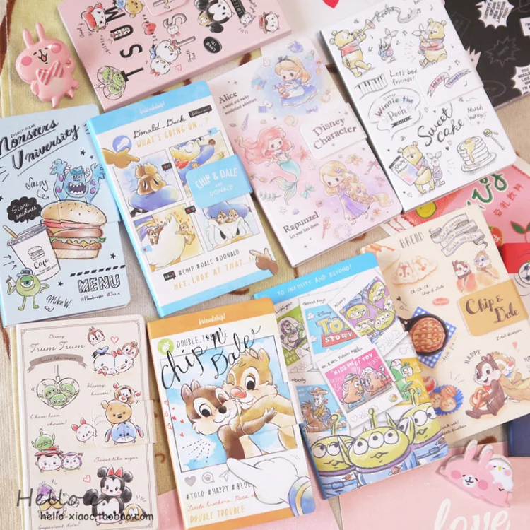 Cartoon tsum tsum mickey DIY Notebook Decorative princess alice sticky note stitch animie notebook stickers for kids gifts
Cartoon tsum tsum mickey DIY Notebook Decorative princess alice sticky note stitch animie notebook stickers for kids gifts