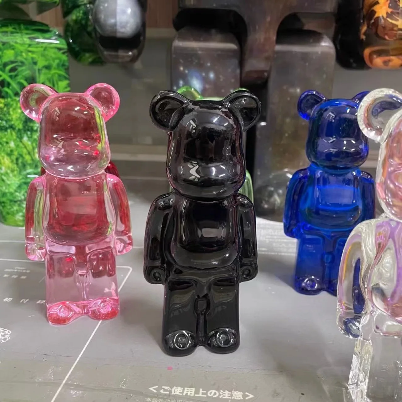 BE@RBRICK Baccar Crystal Bear Bearbrick 200% 14.3cm Transparent Color Black Building Block Bear Trend Doll Decoration Gift
BE@RBRICK Baccar Crystal Bear Bearbrick 200% 14.3cm Transparent Color Black Building Block Bear Trend Doll Decoration Gift
