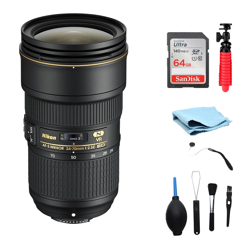 

Nikon AF-S NIKKOR 24-70mm f/2.8E ED VR Lens for Nikon DSLR Nikon DSLR