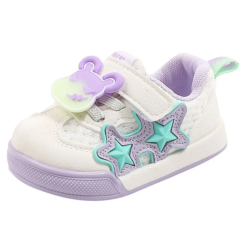Korean Style Toddler Shoes For Baby Breathable First Step Footwear Anti-slippery Infant Baby Sneakers Soft-sold Kids Shoes
Korean Style Toddler Shoes For Baby Breathable First Step Footwear Anti-slippery Infant Baby Sneakers Soft-sold Kids Shoes