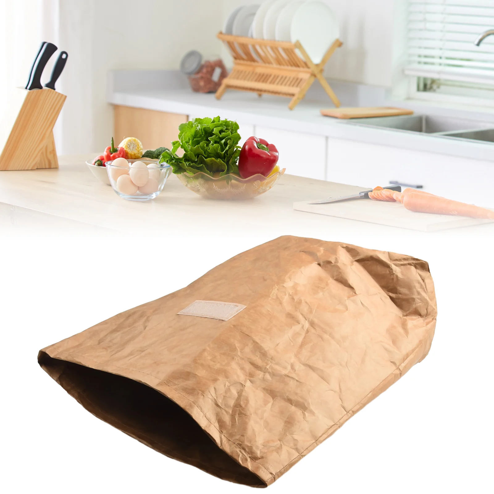 Food Bag Picnic Thermal Insulation Kraft Paper Lunch Bag Waterproof Tightly Recyclable 31x30cm Tear Resistant Food Storage
Food Bag Picnic Thermal Insulation Kraft Paper Lunch Bag Waterproof Tightly Recyclable 31x30cm Tear Resistant Food Storage