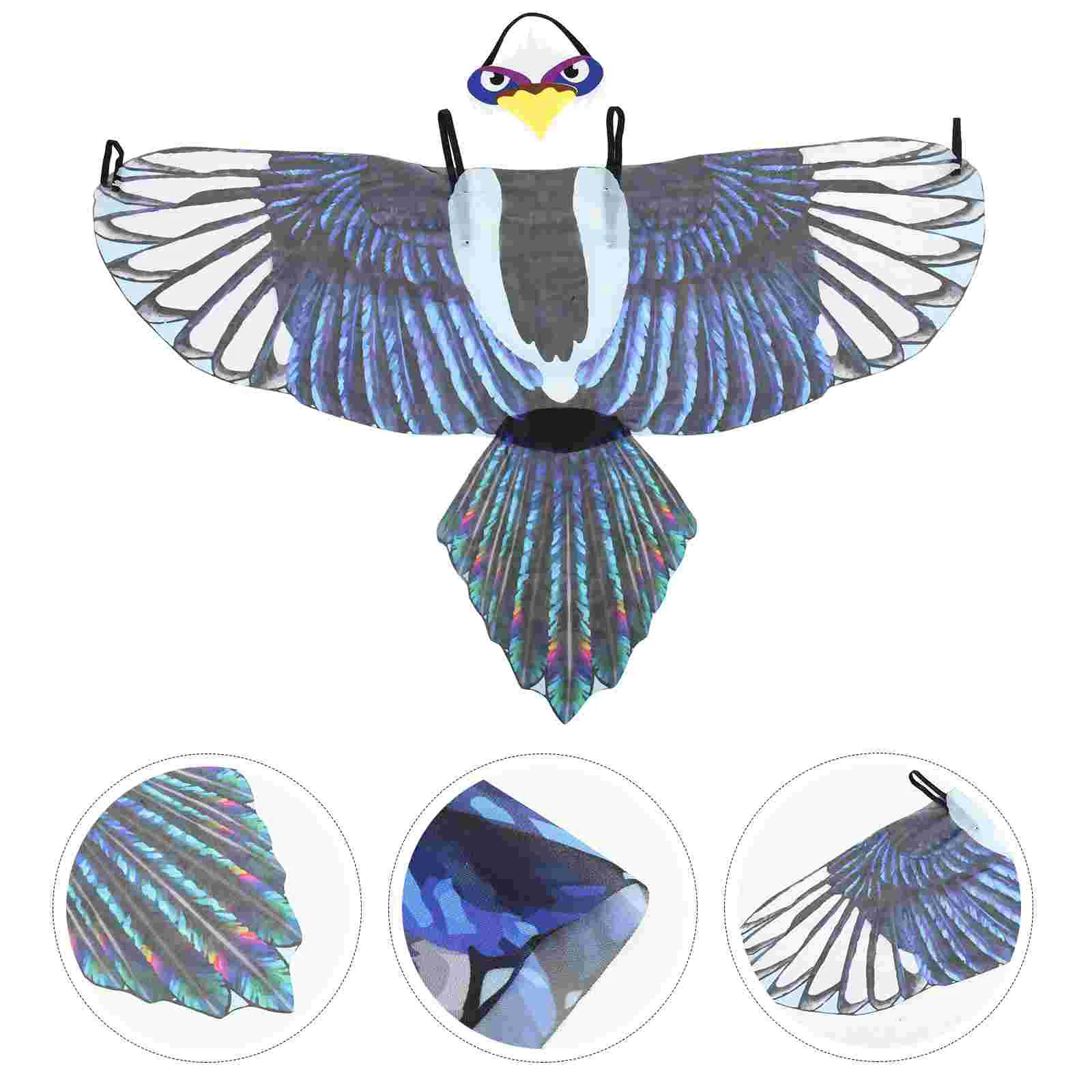 

Eagle Wings for Kids Performance Adornment Decor Wing-shaped Ornament Dreses Prop Costume Halloween Boy Cosplay