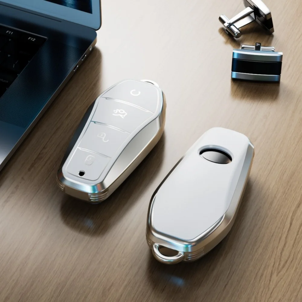 Leather TPU Car Remote Key Fob Cover Case Holder Shell Protector for BYD Song PRO Han EV Max Tang DM 2018 Qin PLUS Accessories
Leather TPU Car Remote Key Fob Cover Case Holder Shell Protector for BYD Song PRO Han EV Max Tang DM 2018 Qin PLUS Accessories