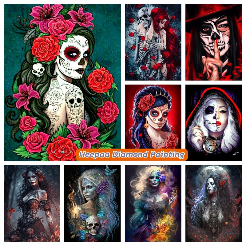 Gothic Sugar Skull Girl 5d Diy Diamond Painting Kits Death Catrina Mexican Day Of The Dead Art Mosaic Cross Stitch Decor Gift
Gothic Sugar Skull Girl 5d Diy Diamond Painting Kits Death Catrina Mexican Day Of The Dead Art Mosaic Cross Stitch Decor Gift