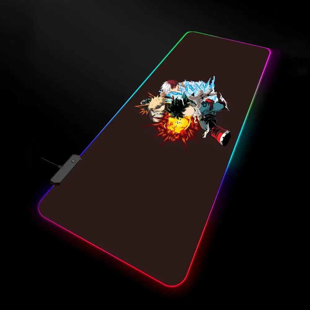 Коврик для мыши My Hero A-внешний, игровой Rgb коврик для мыши с подсветкой, аксессуары для ПК, игровая клавиатура с подсветкой, настольный протектор
Коврик для мыши My Hero A-внешний, игровой Rgb коврик для мыши с подсветкой, аксессуары для ПК, игровая клавиатура с подсветкой, настольный протектор