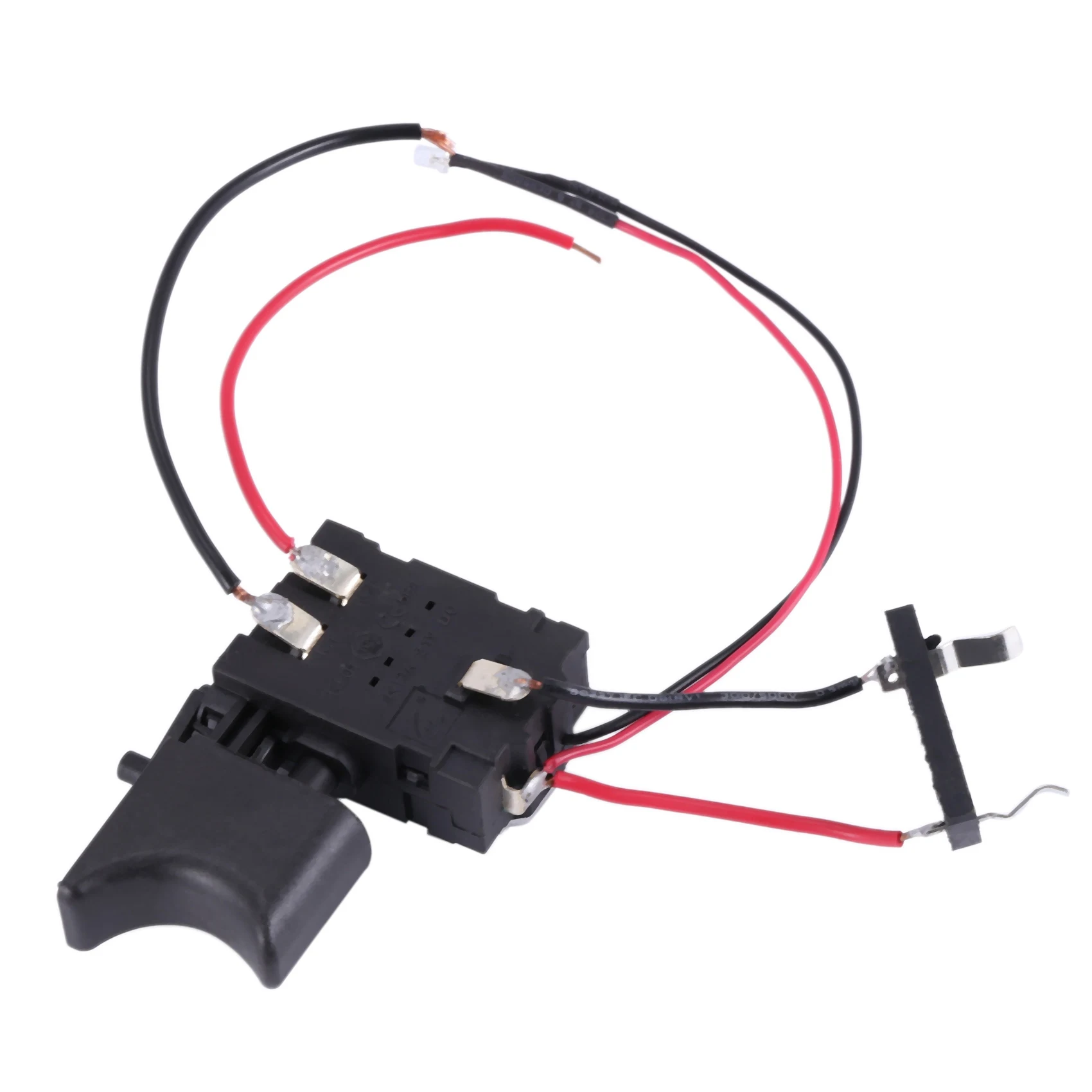 DC 7.2 V - 24 V 16A Electric Drill Control Switch Cordless Trigger Switch with Small Light for Power Tool
DC 7.2 V - 24 V 16A Electric Drill Control Switch Cordless Trigger Switch with Small Light for Power Tool