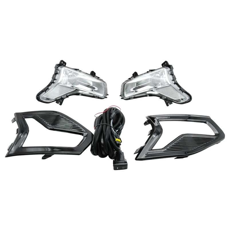 Daytime Running Light DRL Front Fog Lamps Covers Frame W/Wire For Ford Mondeo Fusion 2019 2020 Replacement Accessories
Daytime Running Light DRL Front Fog Lamps Covers Frame W/Wire For Ford Mondeo Fusion 2019 2020 Replacement Accessories