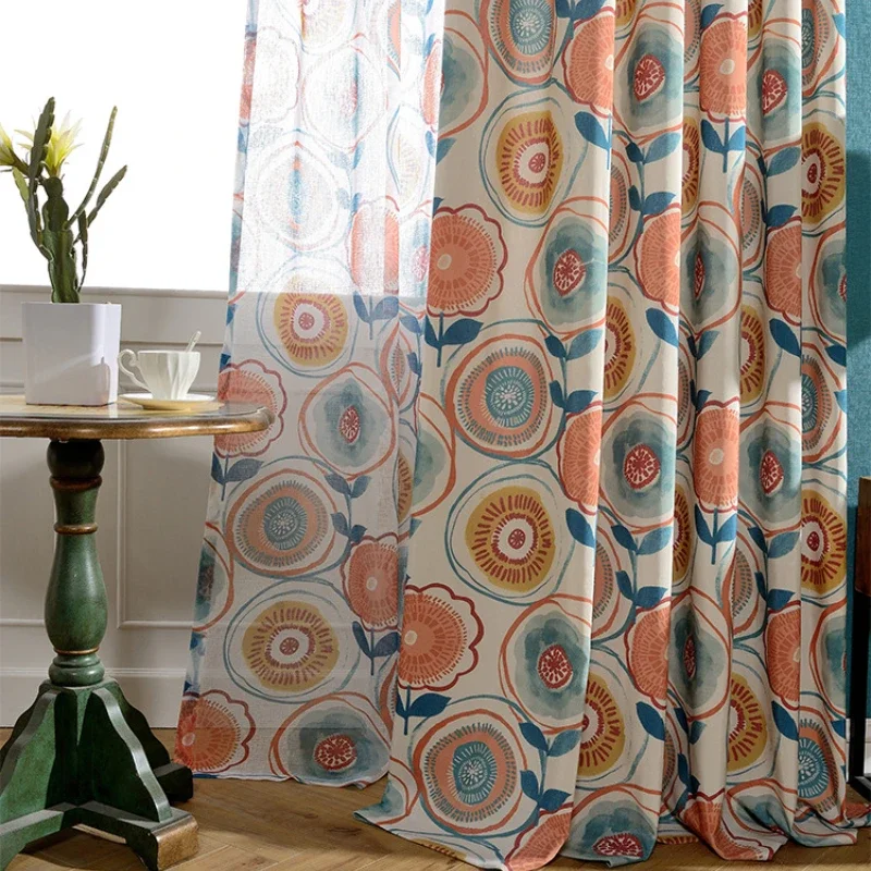 French Romantic Curtains for Living Dining Room Bedroom Illusion Modern Simple Rustic Curtains Polyester Cotton Printing Custom
French Romantic Curtains for Living Dining Room Bedroom Illusion Modern Simple Rustic Curtains Polyester Cotton Printing Custom