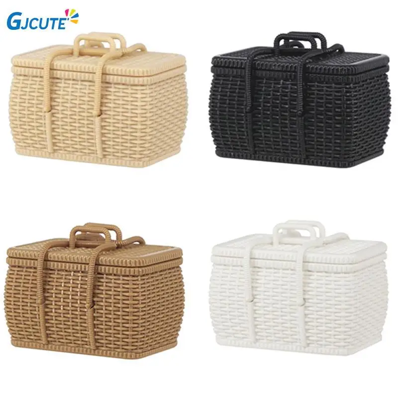 1/6 Doll House Plastic Model Furniture Accessories Mini Model Braided Bamboo Baskets Picnic Rattan Baskets Dollhouse Decoration
1/6 Doll House Plastic Model Furniture Accessories Mini Model Braided Bamboo Baskets Picnic Rattan Baskets Dollhouse Decoration