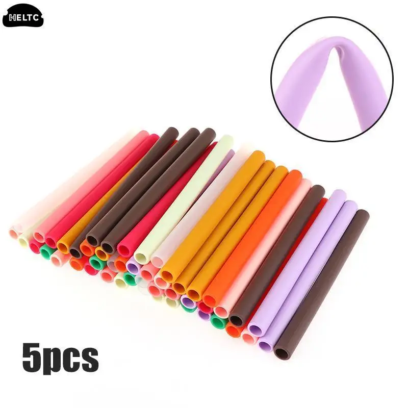 5Pc/set Silicone Reusable Bubble Tea Straws Straight Drinking Straws Children Use Birthday Party Coffee Drink Bar Club Drinkware
5Pc/set Silicone Reusable Bubble Tea Straws Straight Drinking Straws Children Use Birthday Party Coffee Drink Bar Club Drinkware