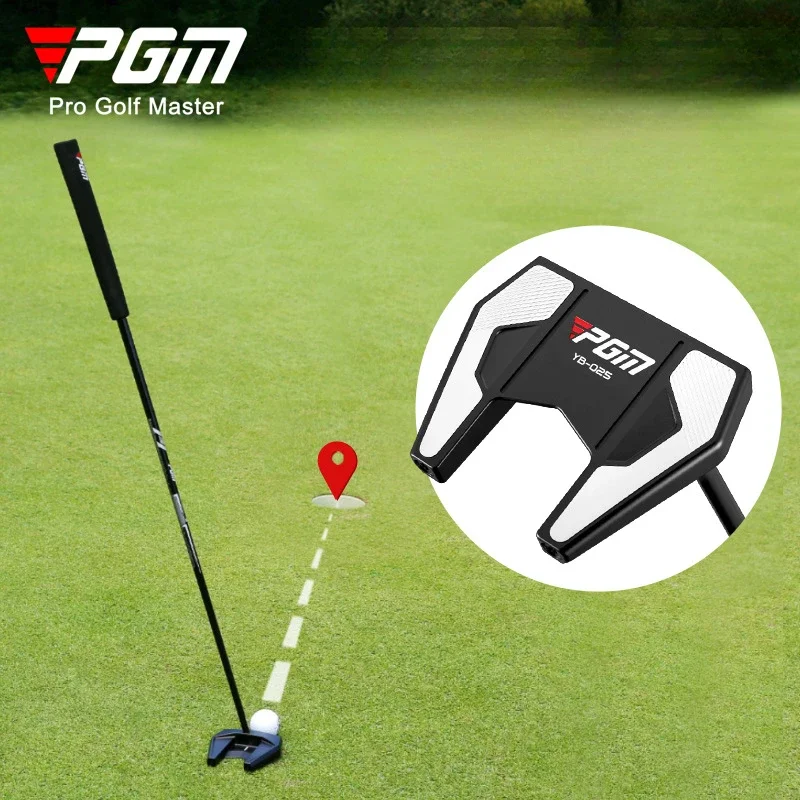 

PGM Men Golf Putter Stable Ultra Low Center of Gravity Aviation Aluminum Head Carbon shaft Male Stand Up Clubs TUG053