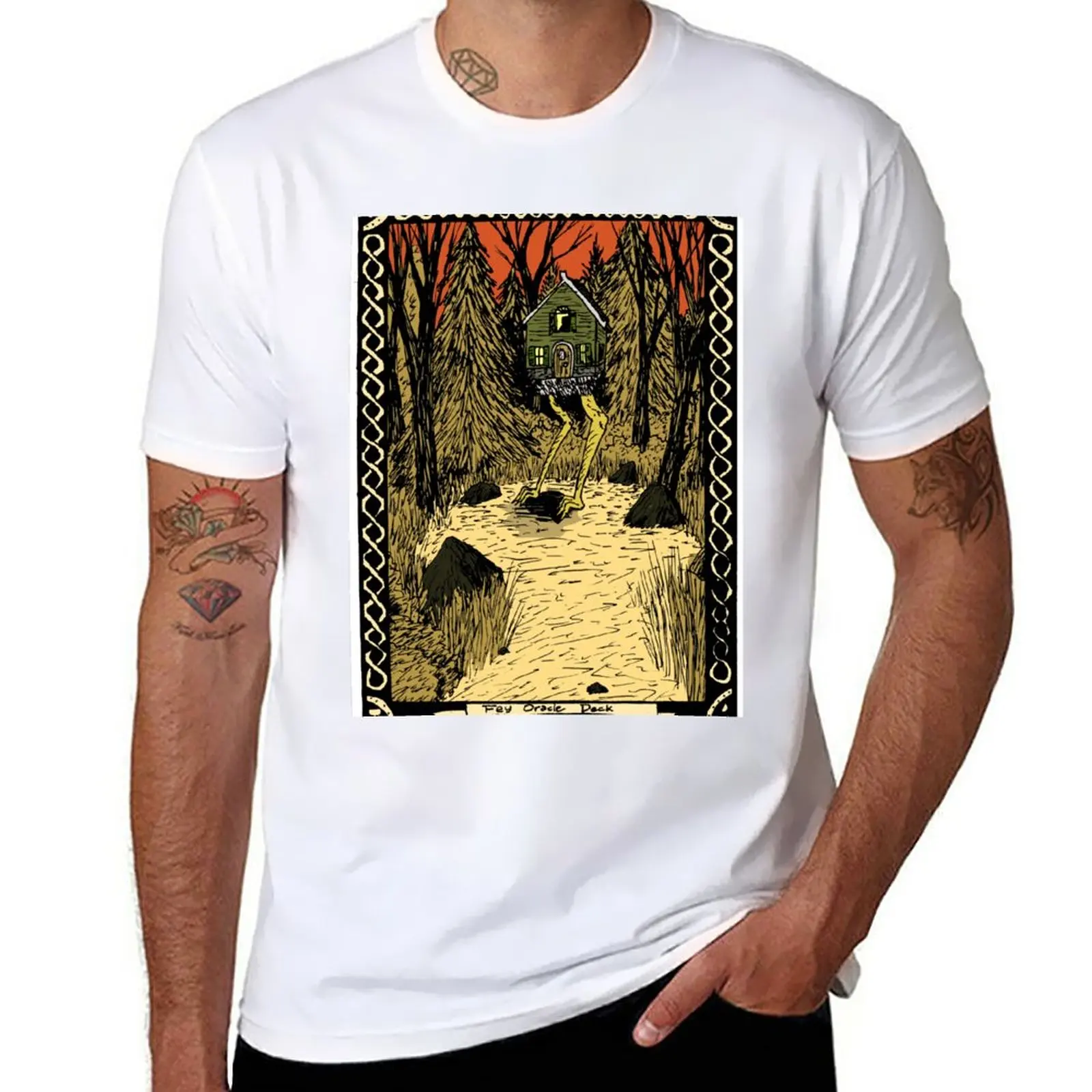 New Baba Yaga's Hut T-Shirt animal print shirt for boys Short t-shirt boys t shirts men clothings
New Baba Yaga's Hut T-Shirt animal print shirt for boys Short t-shirt boys t shirts men clothings
