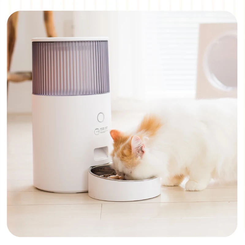 2.5L WiFi Smart Automatic Pet Feeder Timing for Cats Puppy Pets Intelligent Food Dispenser with Dual Power Supply Pet Products
2.5L WiFi Smart Automatic Pet Feeder Timing for Cats Puppy Pets Intelligent Food Dispenser with Dual Power Supply Pet Products