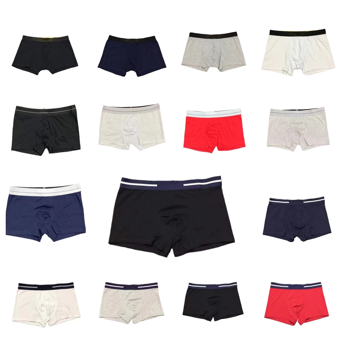 

Men Panties Cotton Boxer Shorts Letter Logo Underwear Mens Boxers Breathable U Convex Seamless Male Underpants Sexy Underpant