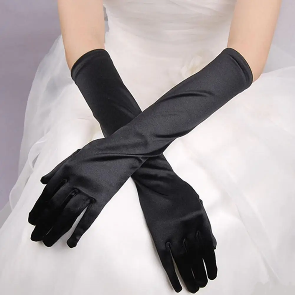 1 Pair Long Gloves Solid Color Super Soft High Elastic Prom Glove Decorative Milk Silk Women Dance Party Bar Cosplay Gloves
1 Pair Long Gloves Solid Color Super Soft High Elastic Prom Glove Decorative Milk Silk Women Dance Party Bar Cosplay Gloves