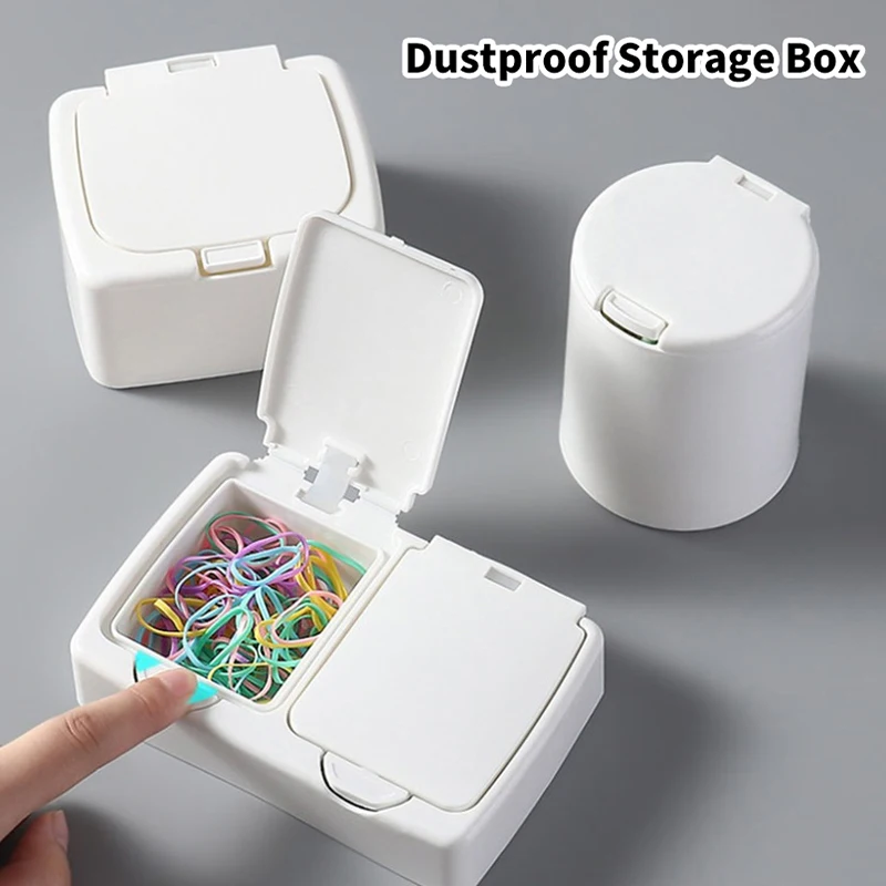 Desktop Storage Box Mini Cotton Swab With Lid Student Cosmetic Cotton Plastic Dustproof Student Sundries Finishing Box
Desktop Storage Box Mini Cotton Swab With Lid Student Cosmetic Cotton Plastic Dustproof Student Sundries Finishing Box