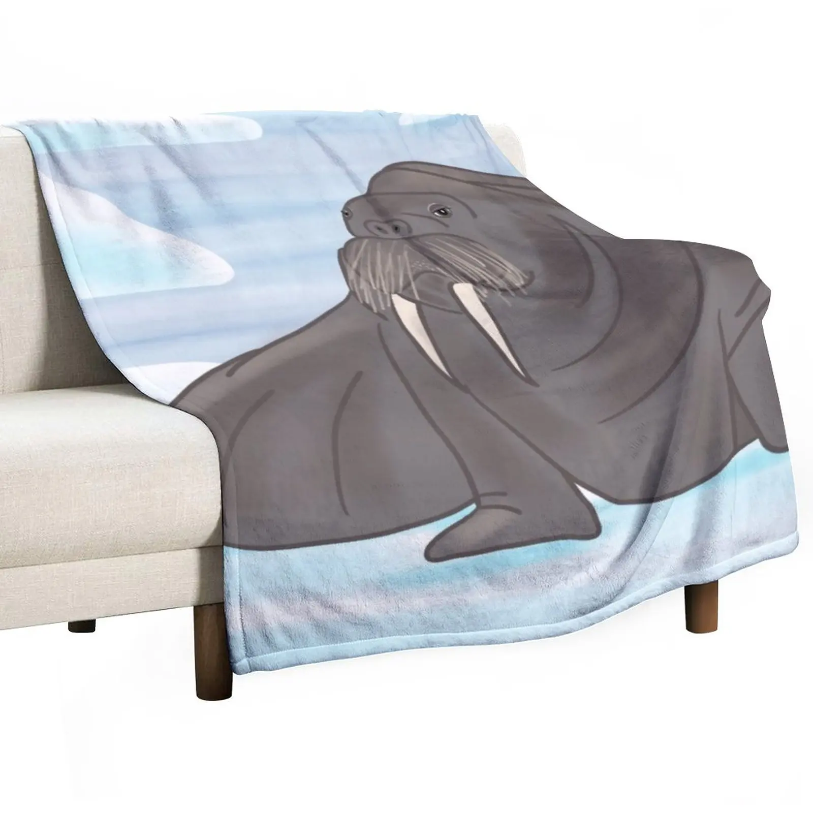 Walrus on Ice Throw Blanket Sleeping Bag Blanket Bed Fashionable Blanket wednesday
Walrus on Ice Throw Blanket Sleeping Bag Blanket Bed Fashionable Blanket wednesday