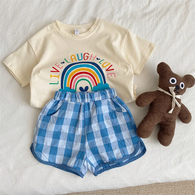 2025 Summer New Children Short Sleeve T Shirts Cute Cartoon Print Boys Girls Cotton T Shirt Baby Casual Tops Kids Clothes 9 Sbefcd15e25eb41a3a4172f7e0e730d16s