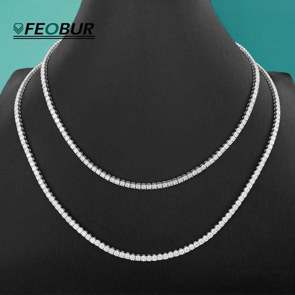 2mm, 2.5mm Real Moissanite Tennis Necklace for Women S925 Sterling Silver Full Diamond Choker Party Trendy Jewelry Gift 3 Mallzona Sbefce1e9006547df91352001bc703608r 2mm, 2.5mm Real Moissanite Tennis Necklace for Women S925 Sterling Silver Full Diamond Choker Party Trendy Jewelry Gift Mallzona