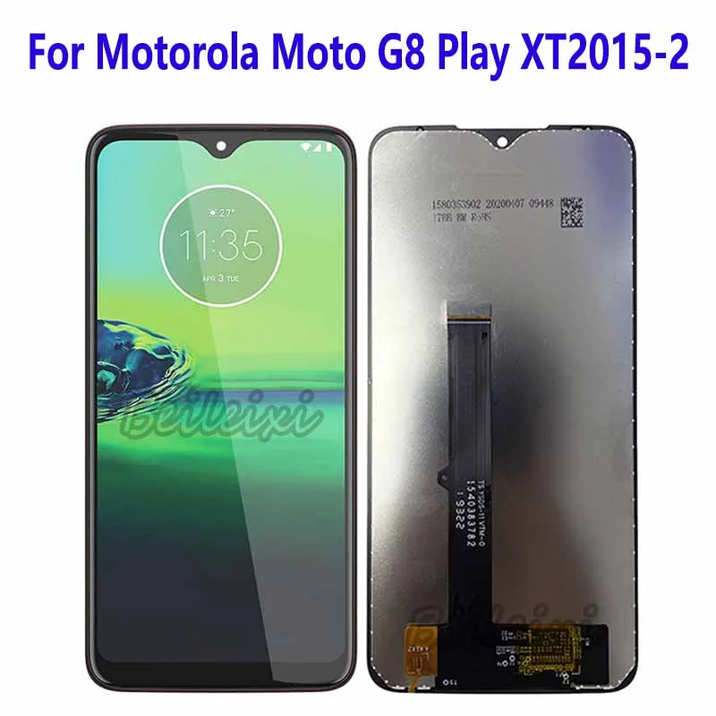 LCD Display Touch Screen Digitizer Assembly For Motorola Moto G8 Play XT2015-1 XT2015-2
LCD Display Touch Screen Digitizer Assembly For Motorola Moto G8 Play XT2015-1 XT2015-2