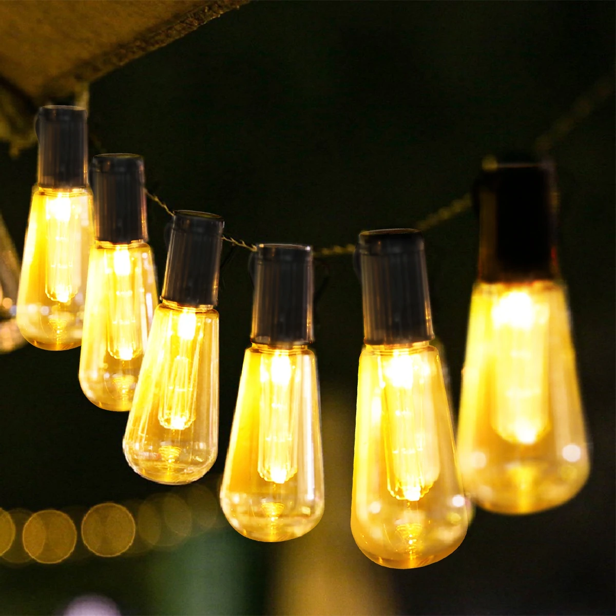 

2.5/5M Outdoor String Lights Edison Bulb Retro Vintage Garland Garden Party Decoration Fairy Lamp Connectable Hanging Light