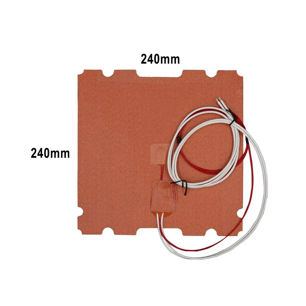 Pad Pads Heating Pad Silicone For VORON HeatBed Heating Mat Heating Pad Printer Silicone Heater 240x240mm 300w
Pad Pads Heating Pad Silicone For VORON HeatBed Heating Mat Heating Pad Printer Silicone Heater 240x240mm 300w