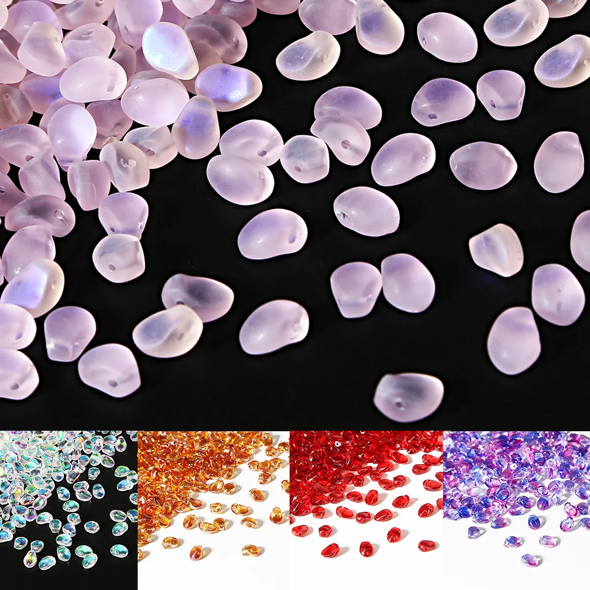 25Color Lovely Bead Findings 50Pcs Jewelry Making DIY Crystal Glass Teardrop Loose Spacer Beads 6×8mm Bead
25Color Lovely Bead Findings 50Pcs Jewelry Making DIY Crystal Glass Teardrop Loose Spacer Beads 6×8mm Bead
