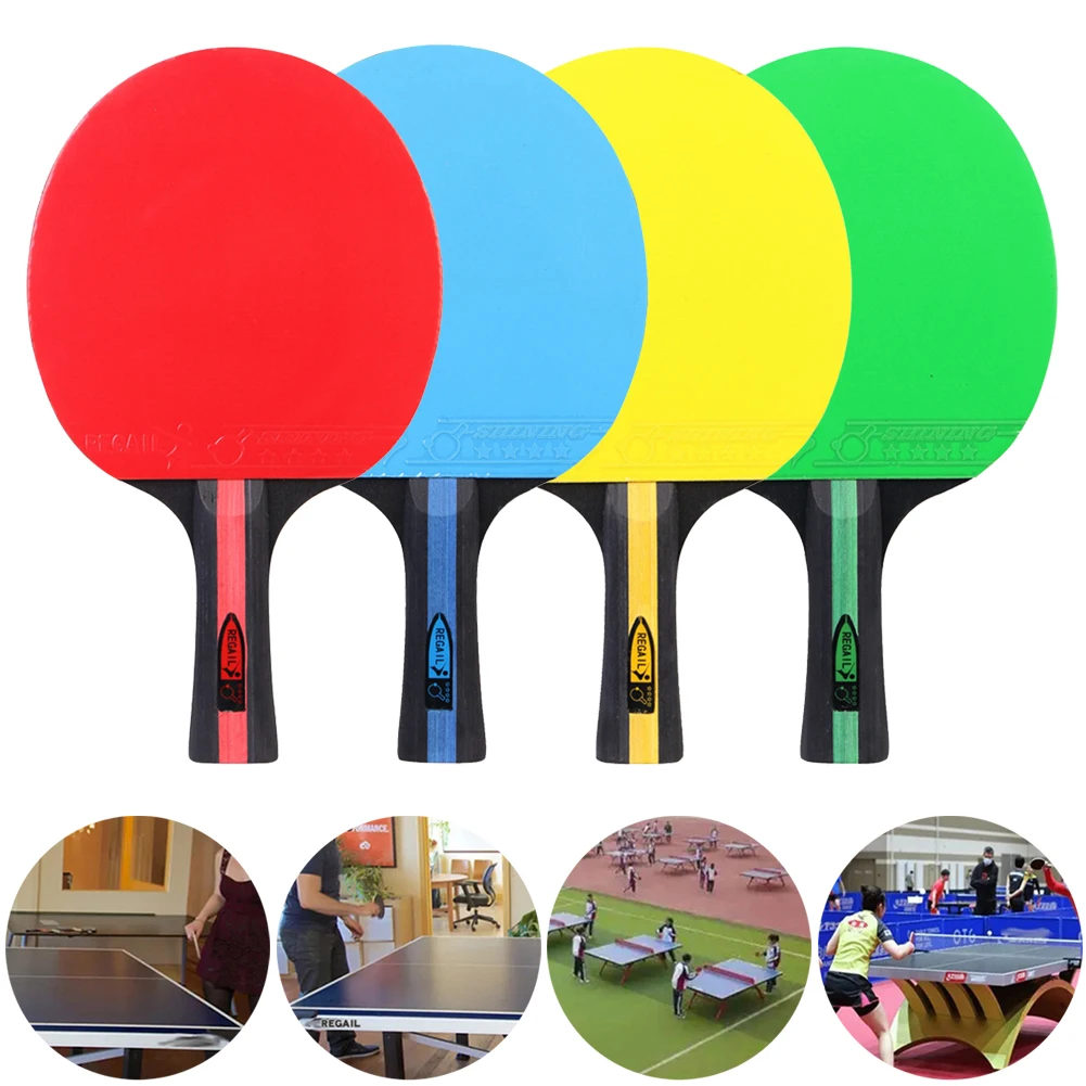 Strong Spin Table Tennis Racket 7 Ply Wood Pong Bat Paddle Long Handle All-round Type Offensive Defensive Tennis Accessorie
Strong Spin Table Tennis Racket 7 Ply Wood Pong Bat Paddle Long Handle All-round Type Offensive Defensive Tennis Accessorie