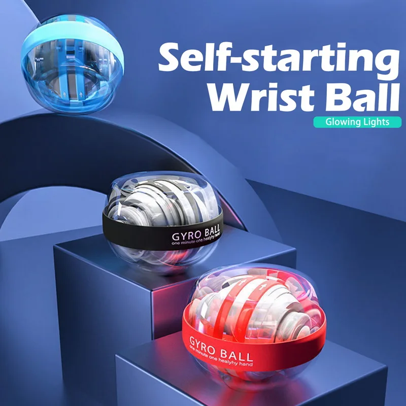 LED Wrist Power Trainer Ball Self-starting Gyro ball Powerball Exercise Training Aid Forearm Exercise Equipment For Home Workout
LED Wrist Power Trainer Ball Self-starting Gyro ball Powerball Exercise Training Aid Forearm Exercise Equipment For Home Workout