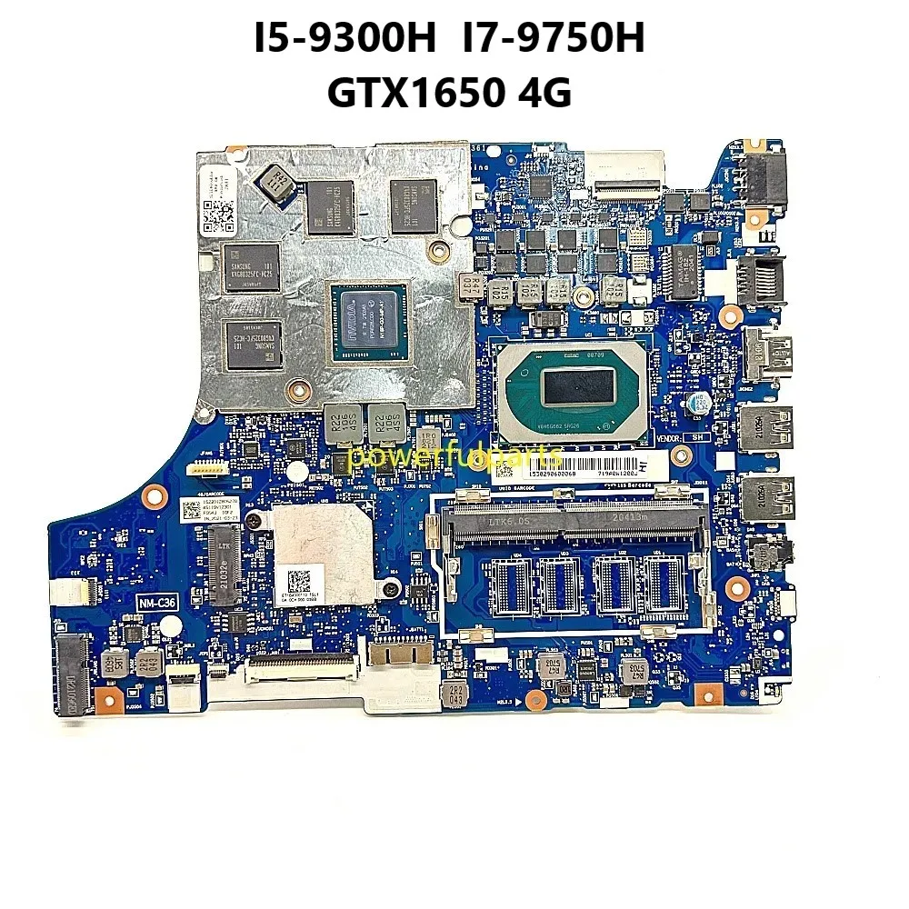 

For Lenovo Ideapad Gaming L340-15IRH Motherboard FG541 FG741 NM-C361 I5-9300H I7-9750H GTX1650 4G 5B20S44129 5B20S42306