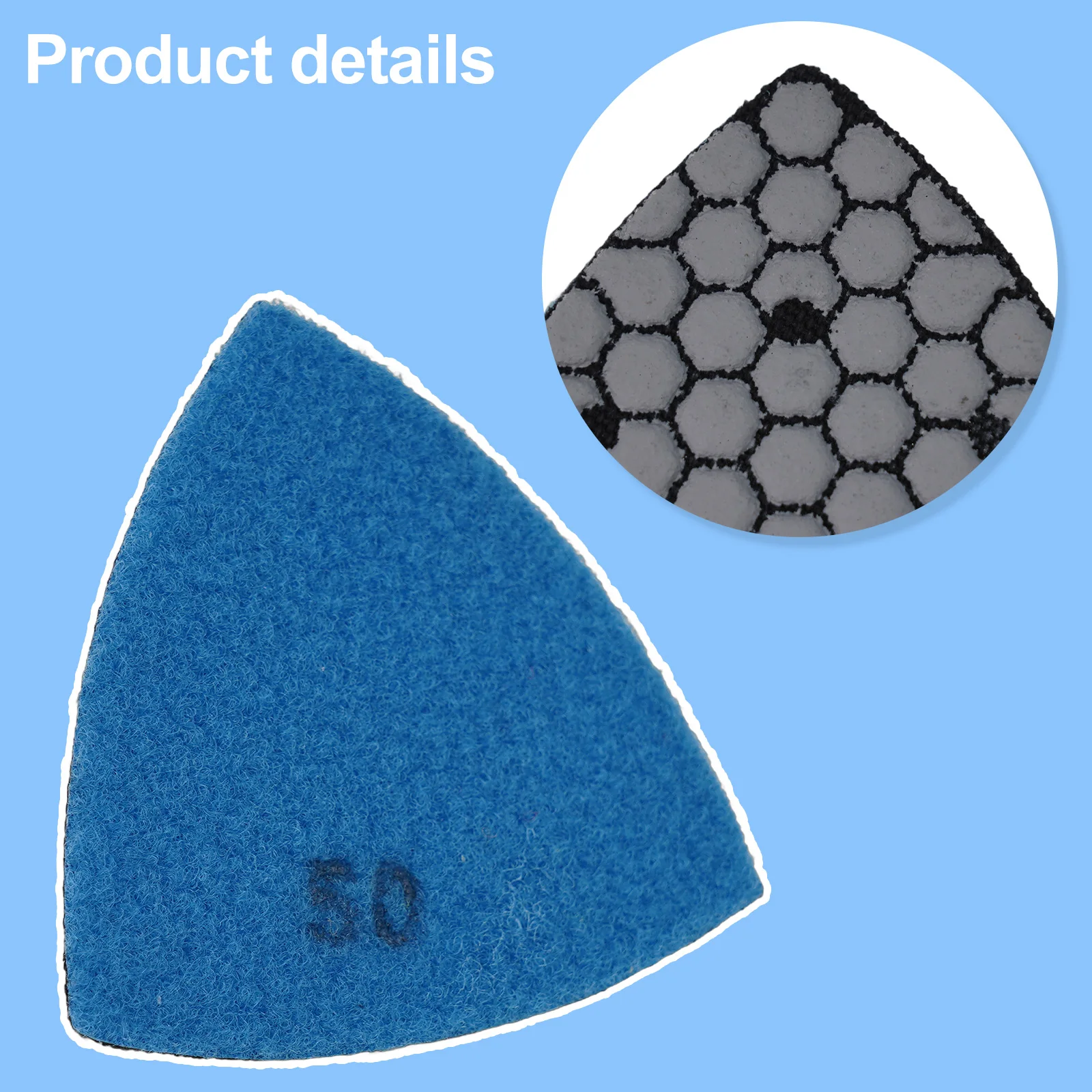 90mm Polishing Pad Triangle Dry Polishing Pads For Granite Marble Stone Abrasives Sanding Discs Grinding Pads Tool Accessories
90mm Polishing Pad Triangle Dry Polishing Pads For Granite Marble Stone Abrasives Sanding Discs Grinding Pads Tool Accessories
