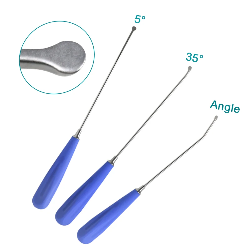 Stainless Steel UBE Scraper Flat Bone Scraper Flat Bone Spatula 5/35degree Angle Orthopedic Instrument 6mm Head
Stainless Steel UBE Scraper Flat Bone Scraper Flat Bone Spatula 5/35degree Angle Orthopedic Instrument 6mm Head