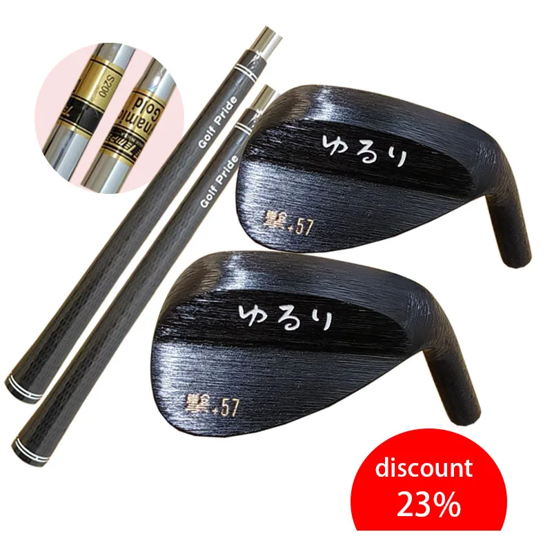 

New Golf Wedges Golf Yururi Raw Gekku Forged 49 53 57 61 Degree with Steel Shaft Pitching Golf Clubs Sand Wedges Yururi Wedge