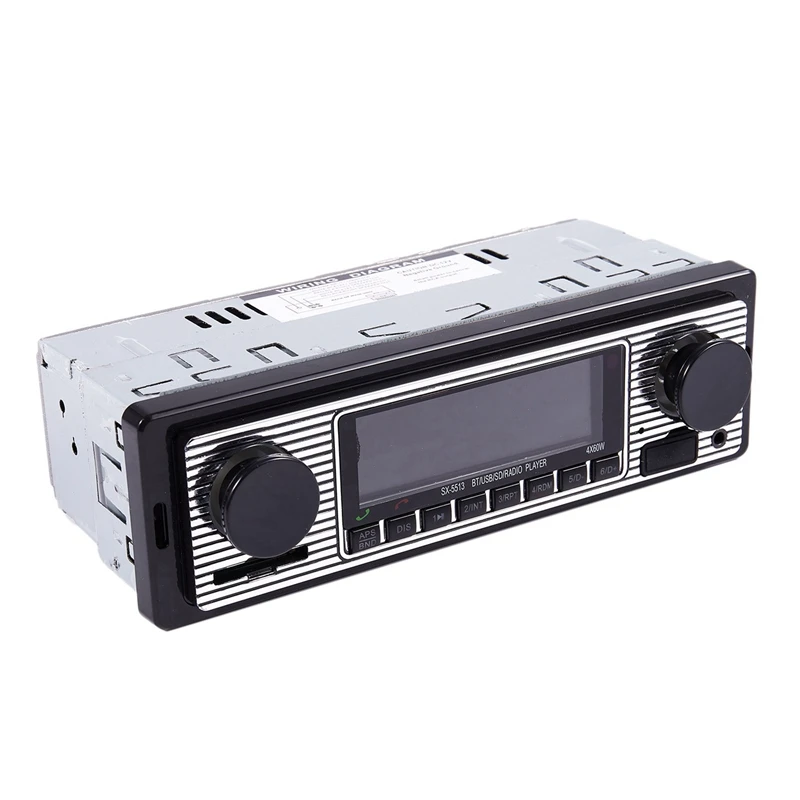 

3X Bluetooth винтажный автомобильный радиоприемник, mp3-плеер, стерео USB AUX, классическое автомобильное стерео аудио